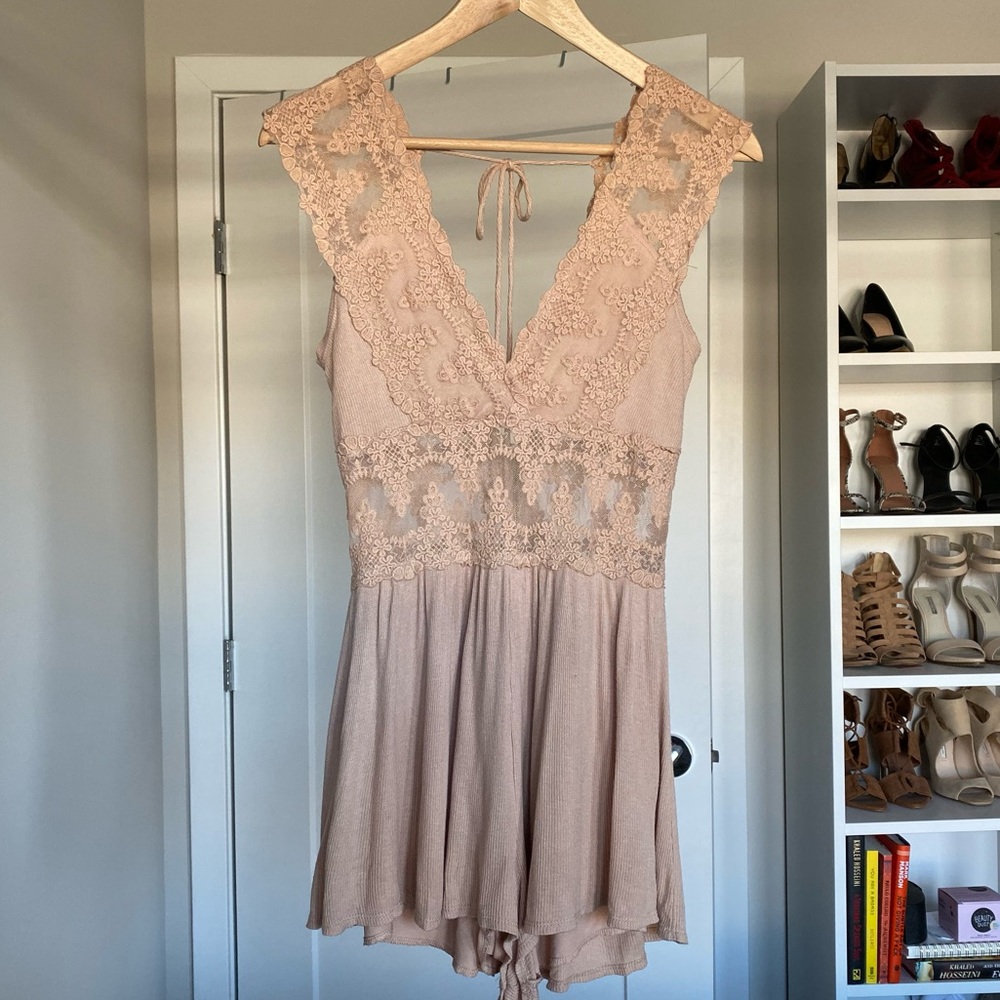 Blush Pink Romper